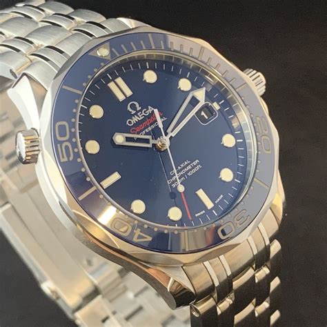 omega seamaster diver blue watch.